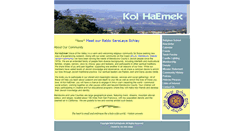 Desktop Screenshot of kolhaemek.org